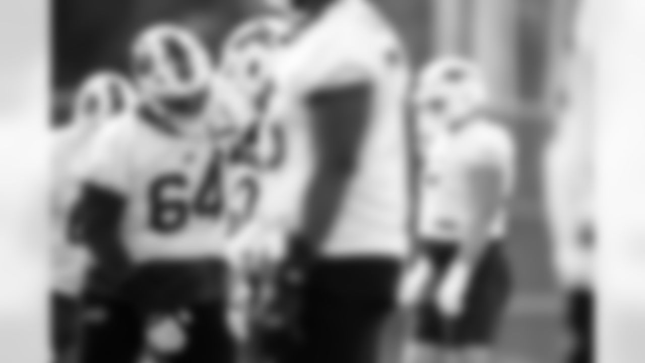 O'Cyrus Torrence (64). Buffalo Bills week 4 Friday practice, September 27, 2024 at One Bills Drive.