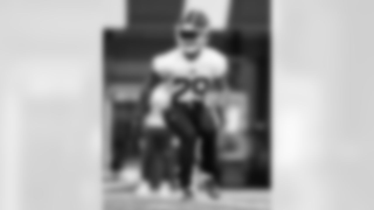 Brandon Codrington (29). Buffalo Bills Week 18 practice, January 01, 2026 at Buffalo Bills Training Center.