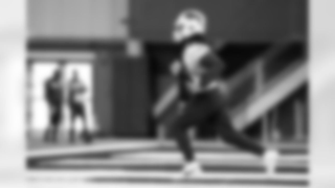 James Cook (4). Buffalo Bills Divisional Round, January 15, 2026 at Buffalo Bills Training Center.