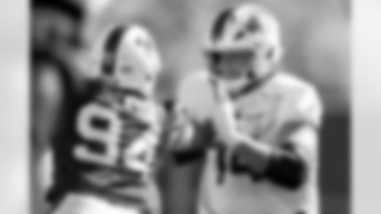 Ryan Van Demark (74). Buffalo Bills Week 6 Practice, October 10, 2025 at Buffalo Bills Training Center.