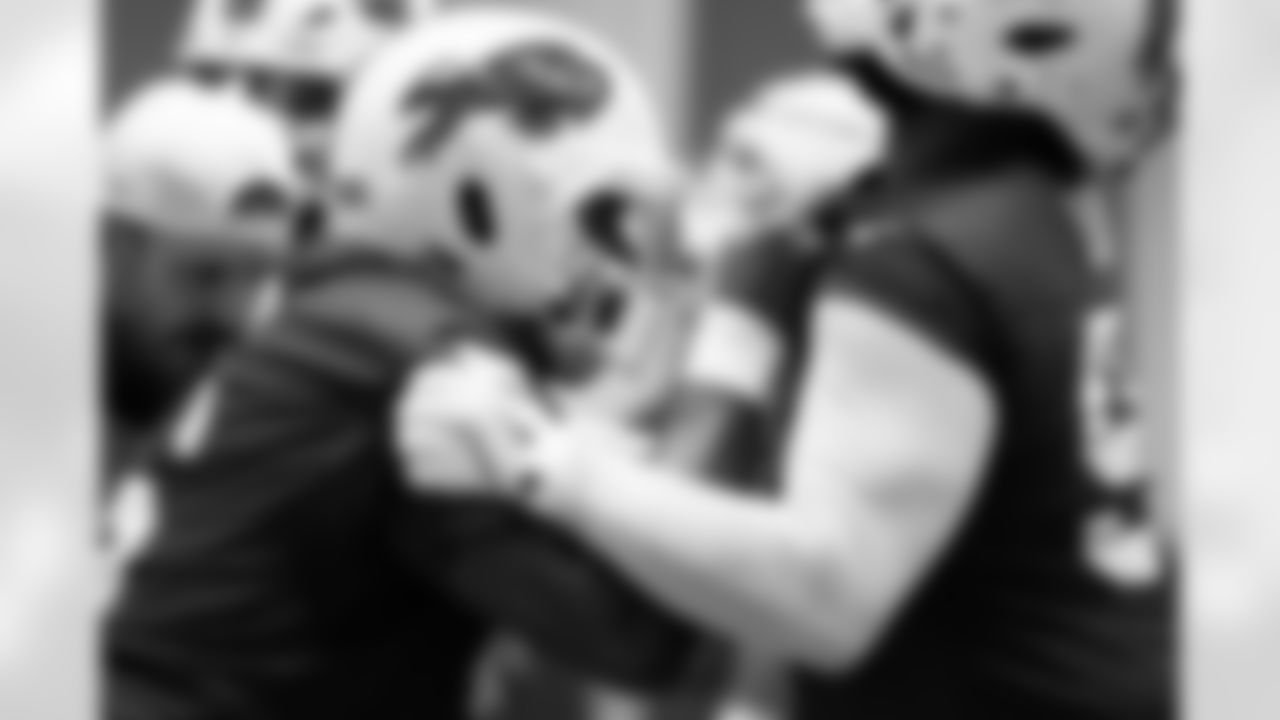 Deone Walker (96). Buffalo Bills Divisional Round, January 15, 2026 at Buffalo Bills Training Center.