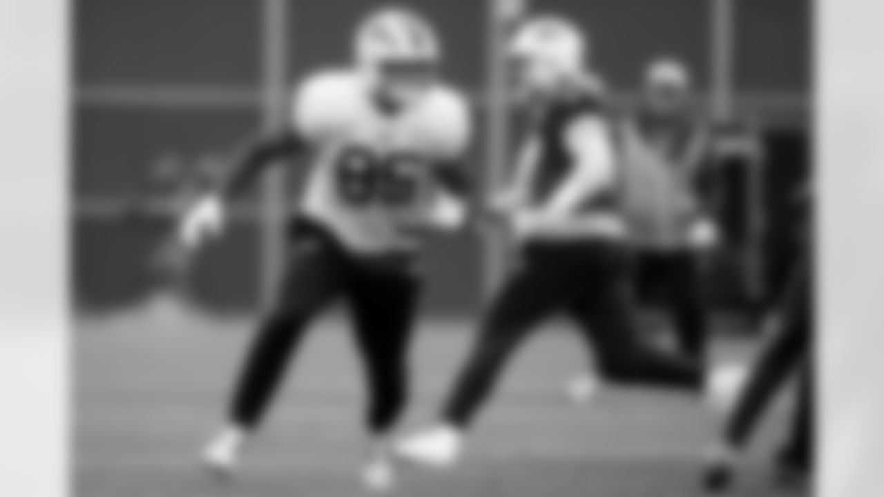 Jackson Hawes (85). Buffalo Bills Week 11 Practice, November 13, 2025 at Buffalo Bills Training Center.