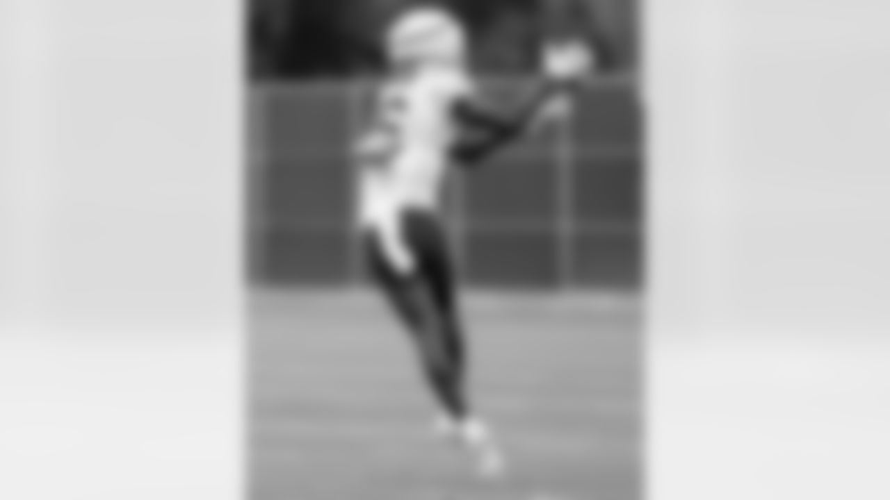 Grant DuBose (16). Buffalo Bills Training Camp, August 19, 2025 at Buffalo Bills Training Facility.