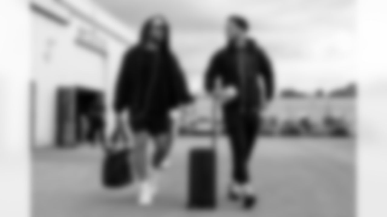 Matt Milano (58), Terrel Bernard (8). Buffalo Bills travel to Carolina, October 25, 2025 at Buffalo Niagara International Airport.