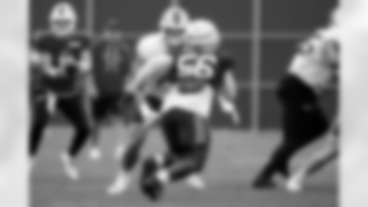 Ryan Van Demark (74). Buffalo Bills Training Camp, August 20, 2025 at Buffalo Bills Training Facility.