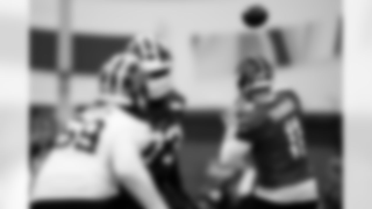 Mitchell Trubisky (11). Buffalo Bills Week 18 practice, January 01, 2026 at Buffalo Bills Training Center.