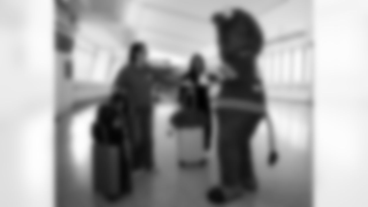 Buffalo Niagara International Airport Fan Send-Off to Jacksonville, January 09, 2026 at Buffalo Niagara International Airport.