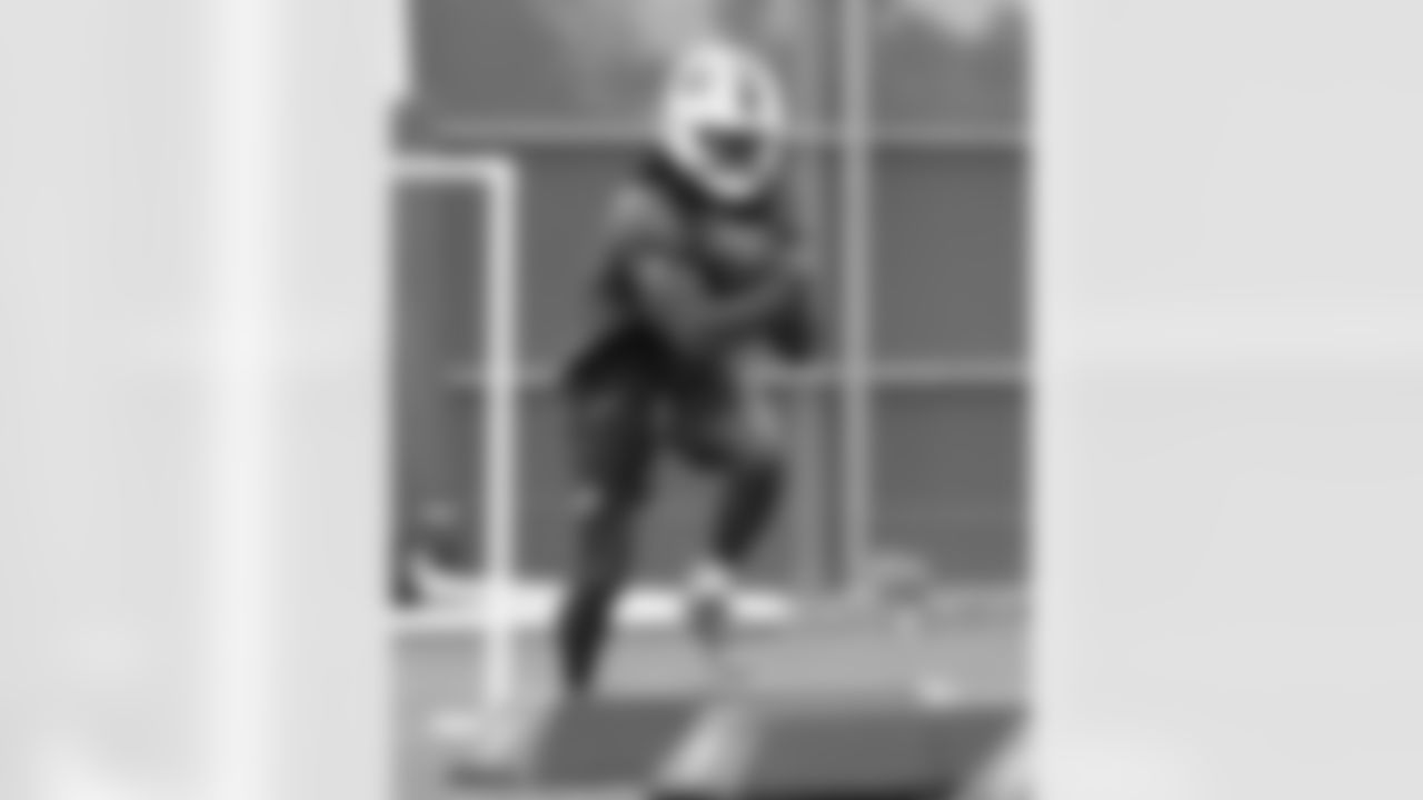 James Cook (4). Buffalo Bills Mandatory Minicamp, June 12, 2025 at the Buffalo Bills Training Center.