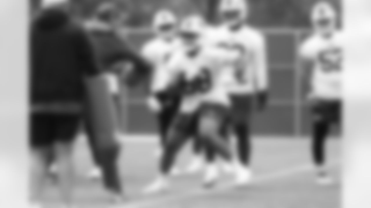 T.J. Sanders (98). Buffalo Bills OTA workouts, June 03, 2025 at the Buffalo Bills Training Center.
