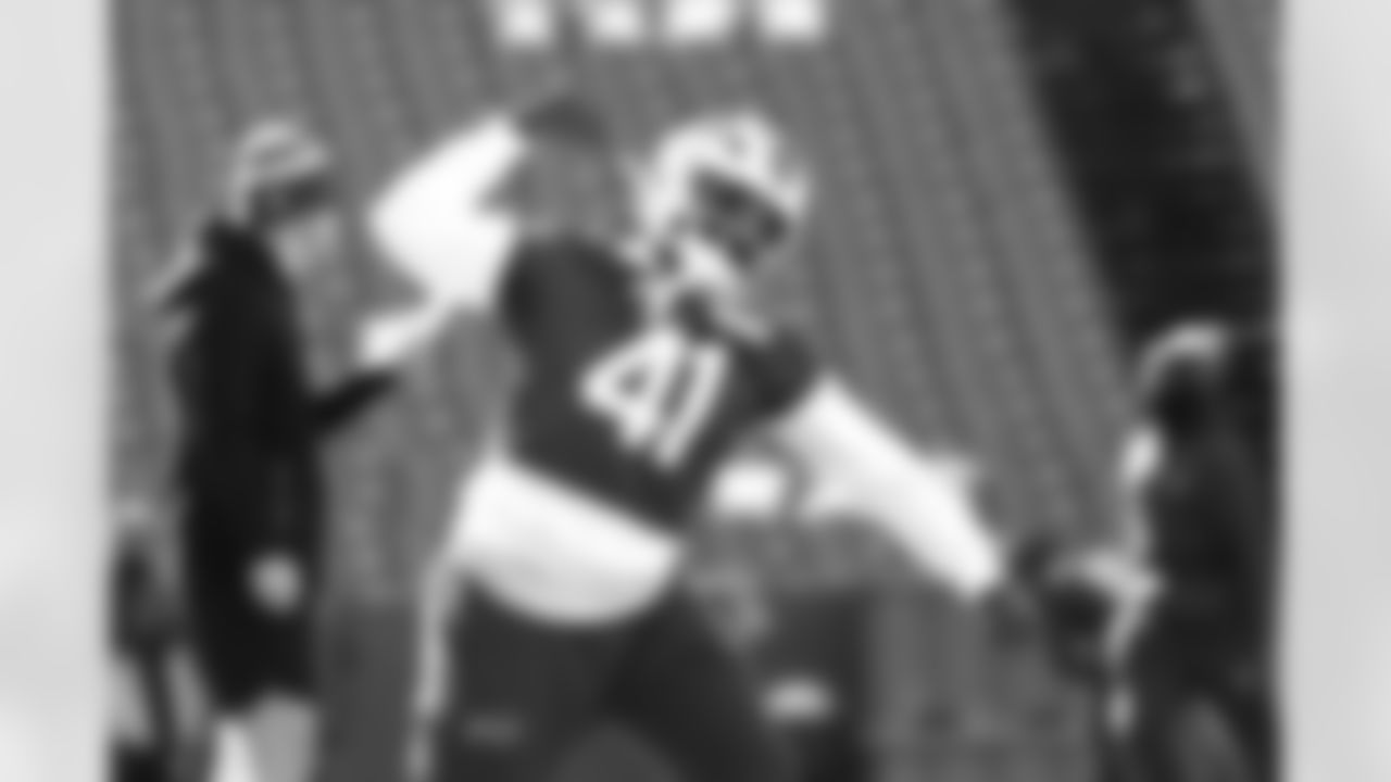 Reggie Gilliam (41). Buffalo Bills Week 14 Practice, December 05, 2025 at Highmark Stadium.