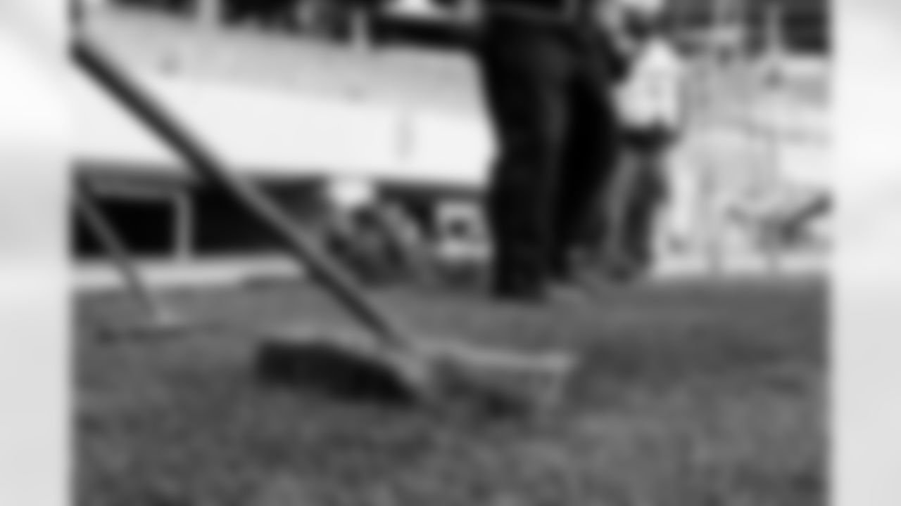 New Stadium Construction Sod Install, October 10, 2025 at Highmark Stadium.