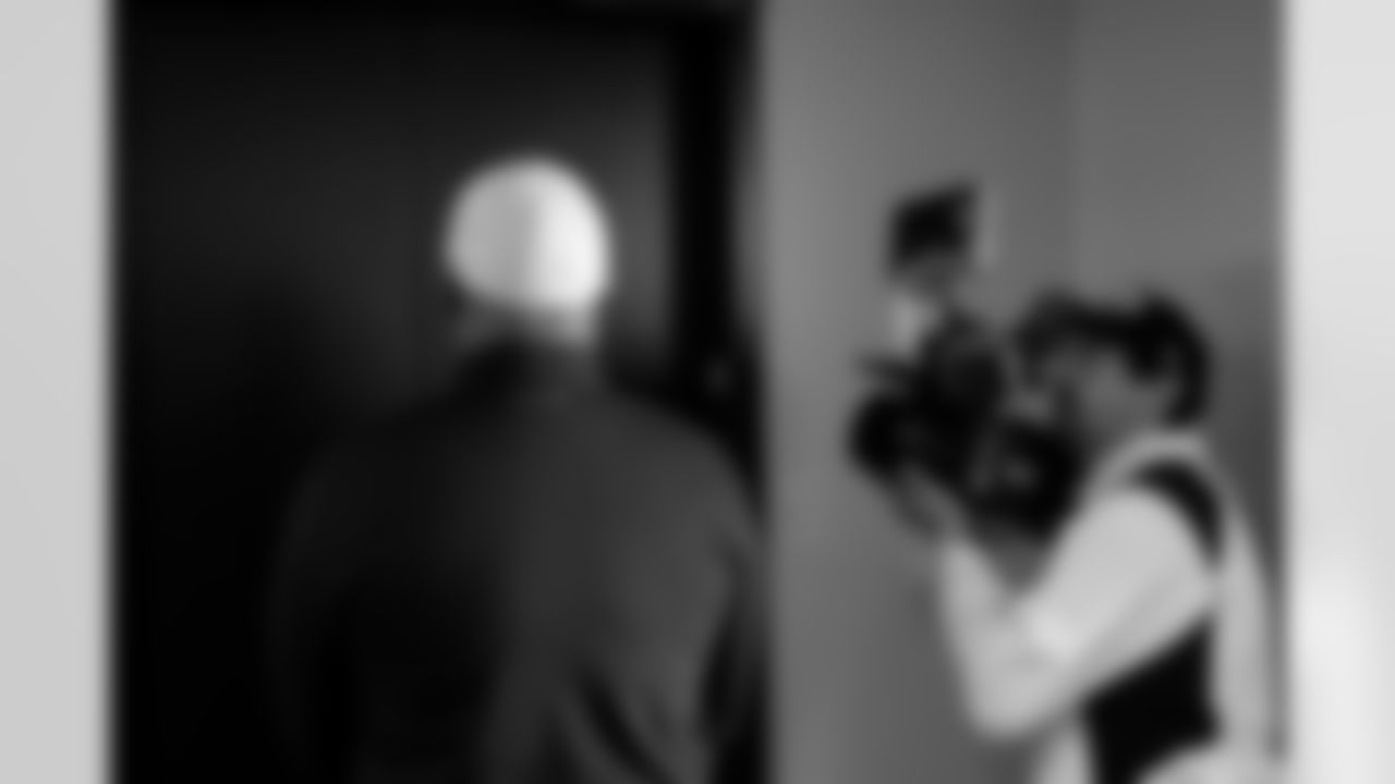 Behind-the-scenes from the Thurman Thomas video honoring the closing of Highmark Stadium, April 09, 2025.