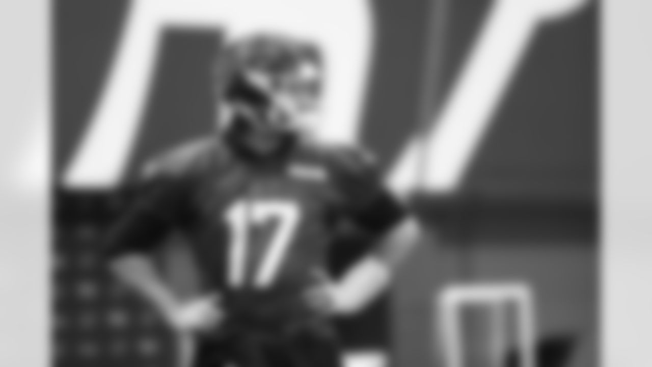 Josh Allen (17). Buffalo Bills Week 18 Practice, January 02, 2026 at Highmark Stadium.