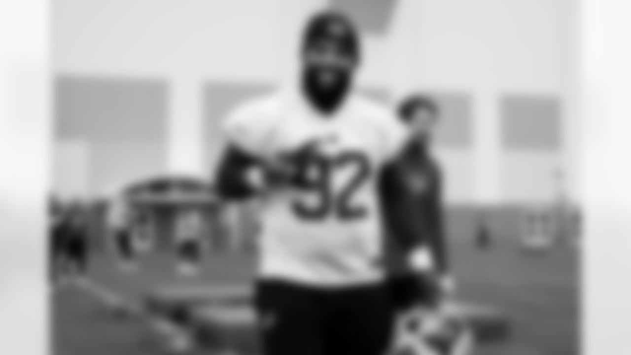 DaQuan Jones (92). Buffalo Bills Week 10 Practice, November 06, 2025 at Buffalo Bills Training Center.