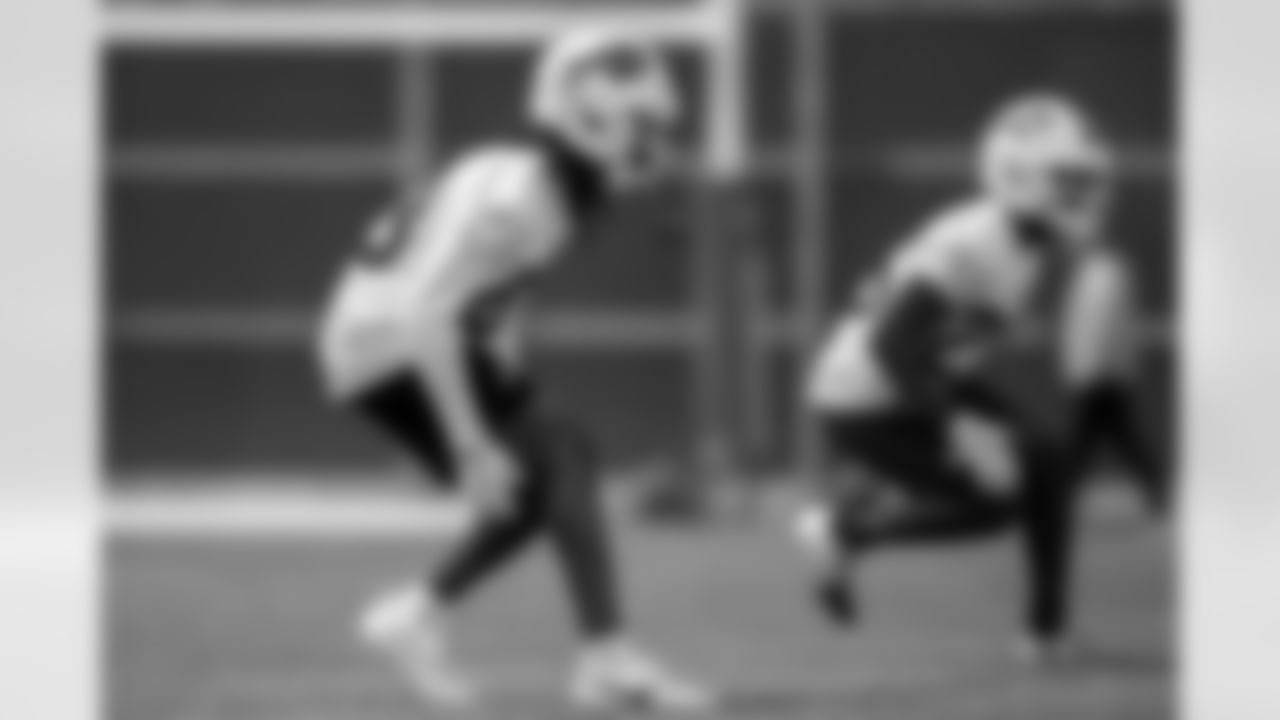 Dorian Strong. Buffalo Bills Rookie Minicamp, May 09, 2025 at the Buffalo Bills Training Center.
