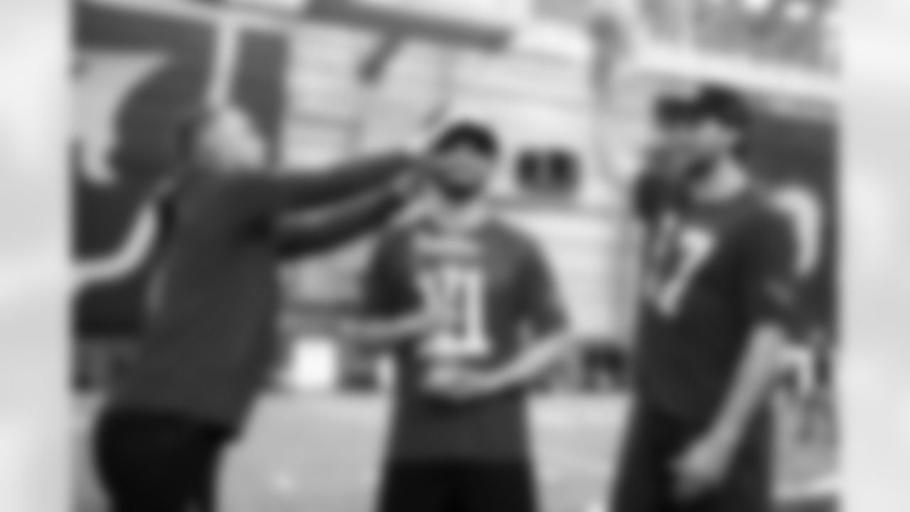 Mitchell Trubisky NVP Award, January 07, 2026 at Buffalo Bills Training Center.