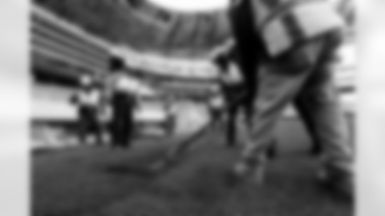 New Stadium Construction Sod Install, October 10, 2025 at Highmark Stadium.