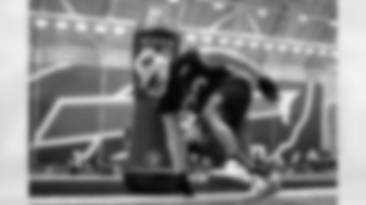 Phidarian Mathis (72). Buffalo Bills Week 15 Practice, December 12, 2025 at Buffalo Bills Training Center.