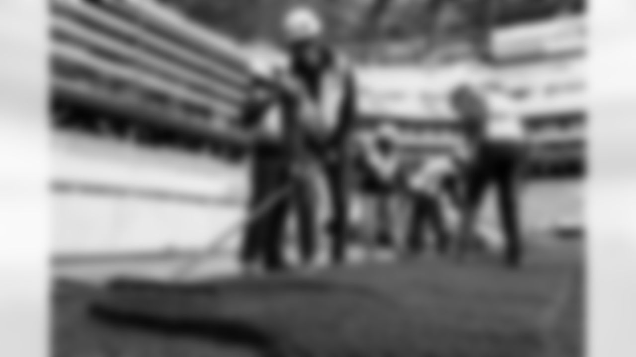 New Stadium Construction Sod Install, October 10, 2025 at Highmark Stadium.