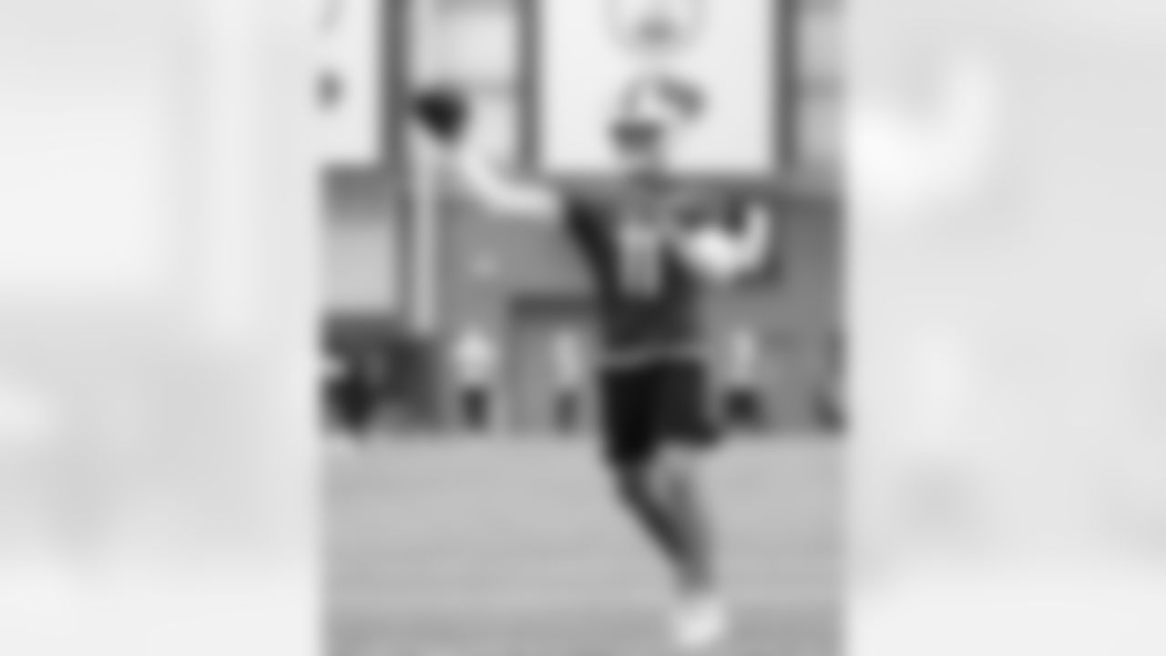 Mitchell Trubisky (11). Buffalo Bills Week 10 Practice, November 07, 2025 at the Buffalo Bills Training Center.