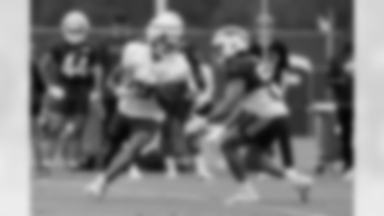 Keon Coleman (0). Buffalo Bills Training Camp, August 19, 2025 at Buffalo Bills Training Facility.
