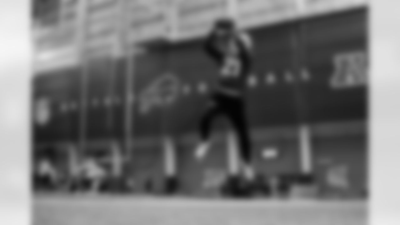 Jordan Poyer. Buffalo Bills Week 15 Practice, December 11, 2025 at Buffalo Bills Training Center.