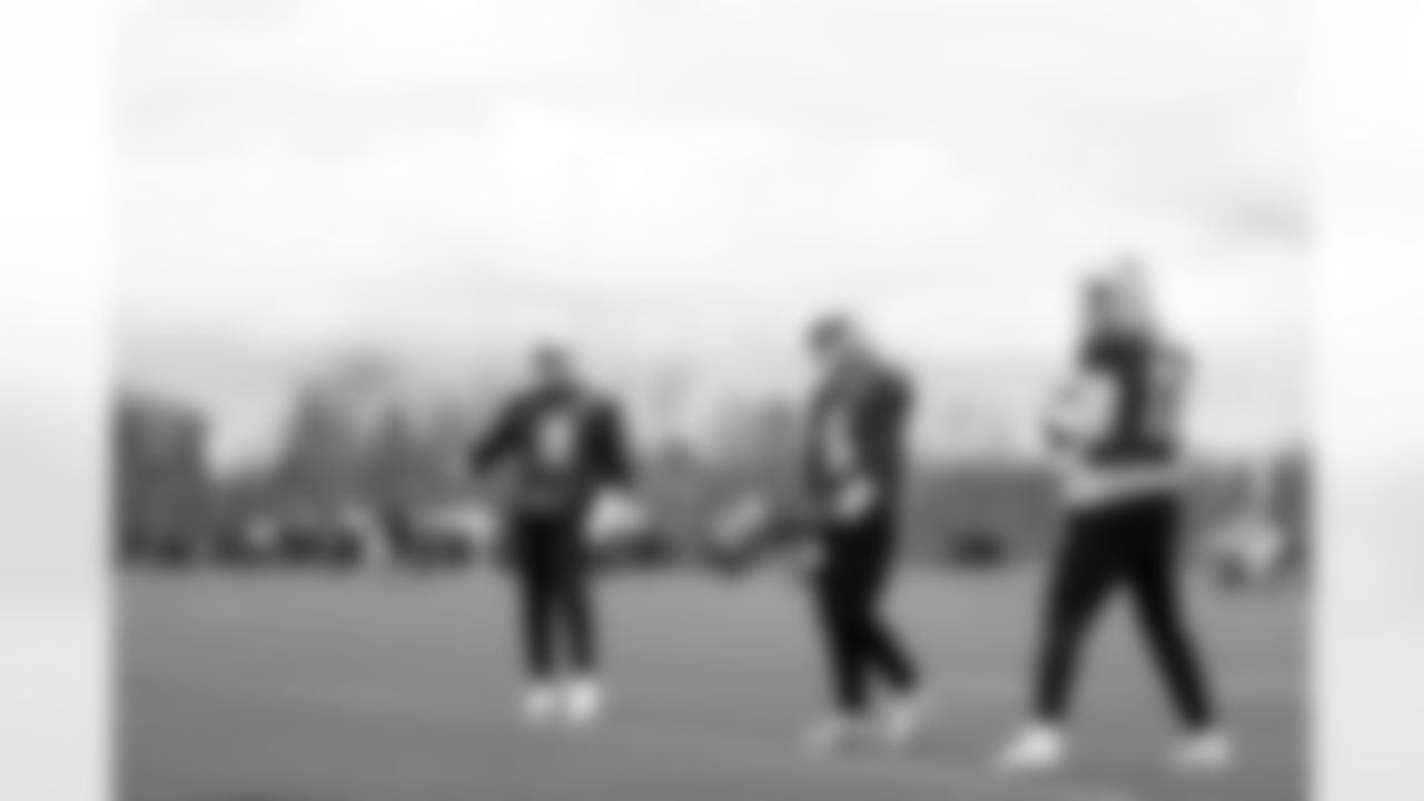 Josh Allen (17). Buffalo Bills Week 11 Practice, November 13, 2025 at Buffalo Bills Training Center.