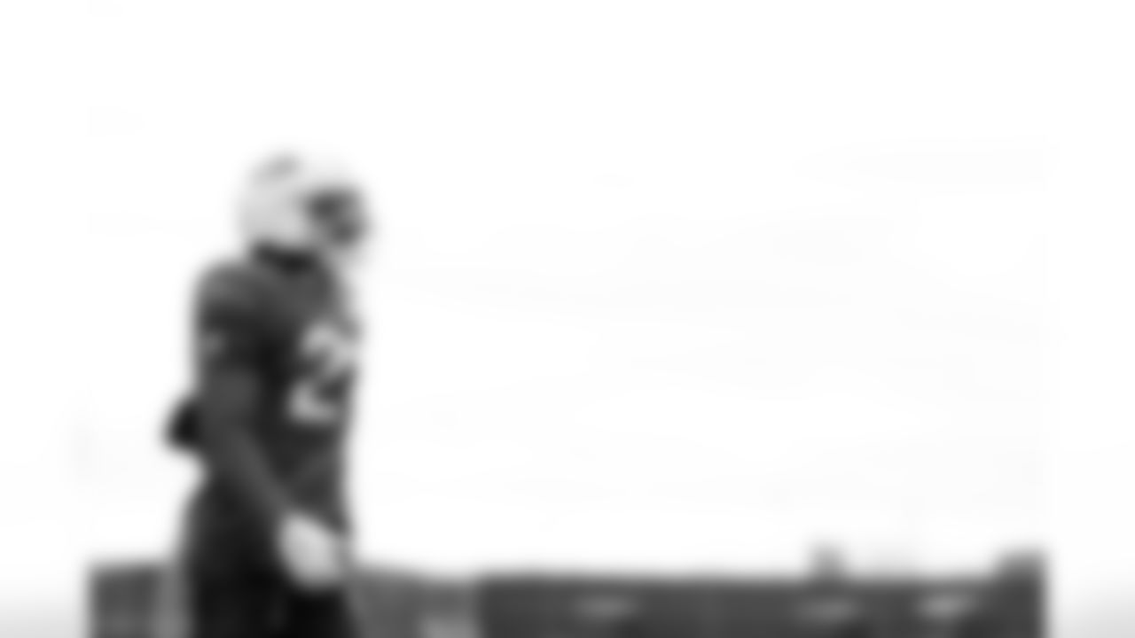 Jordan Poyer (21). Buffalo Bills Week 11 Practice, November 13, 2025 at Buffalo Bills Training Center.