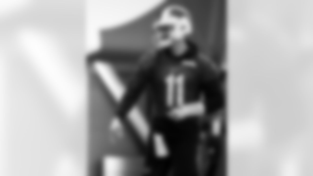 Mitchell Trubisky (11). Buffalo Bills Divisional Round, January 15, 2026 at Buffalo Bills Training Center.