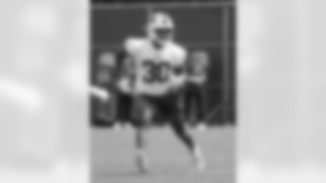 Wande Owens (30). Buffalo Bills Mandatory Minicamp, June 11, 2025 at the Buffalo Bills Training Center.
