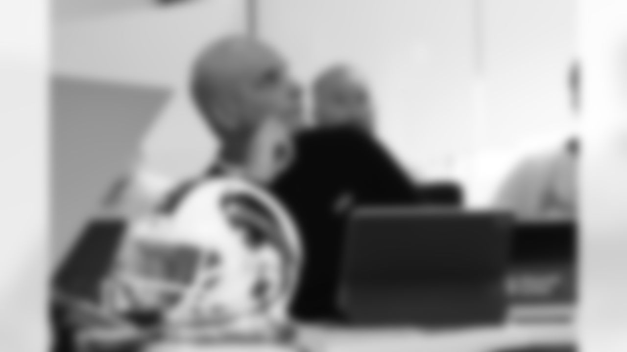 Pete Guelli. Scenes from the Buffalo Bills draft room during Rounds 4-7 of the 2025 NFL Draft at the Buffalo Bills Training Center on April 26, 2025.