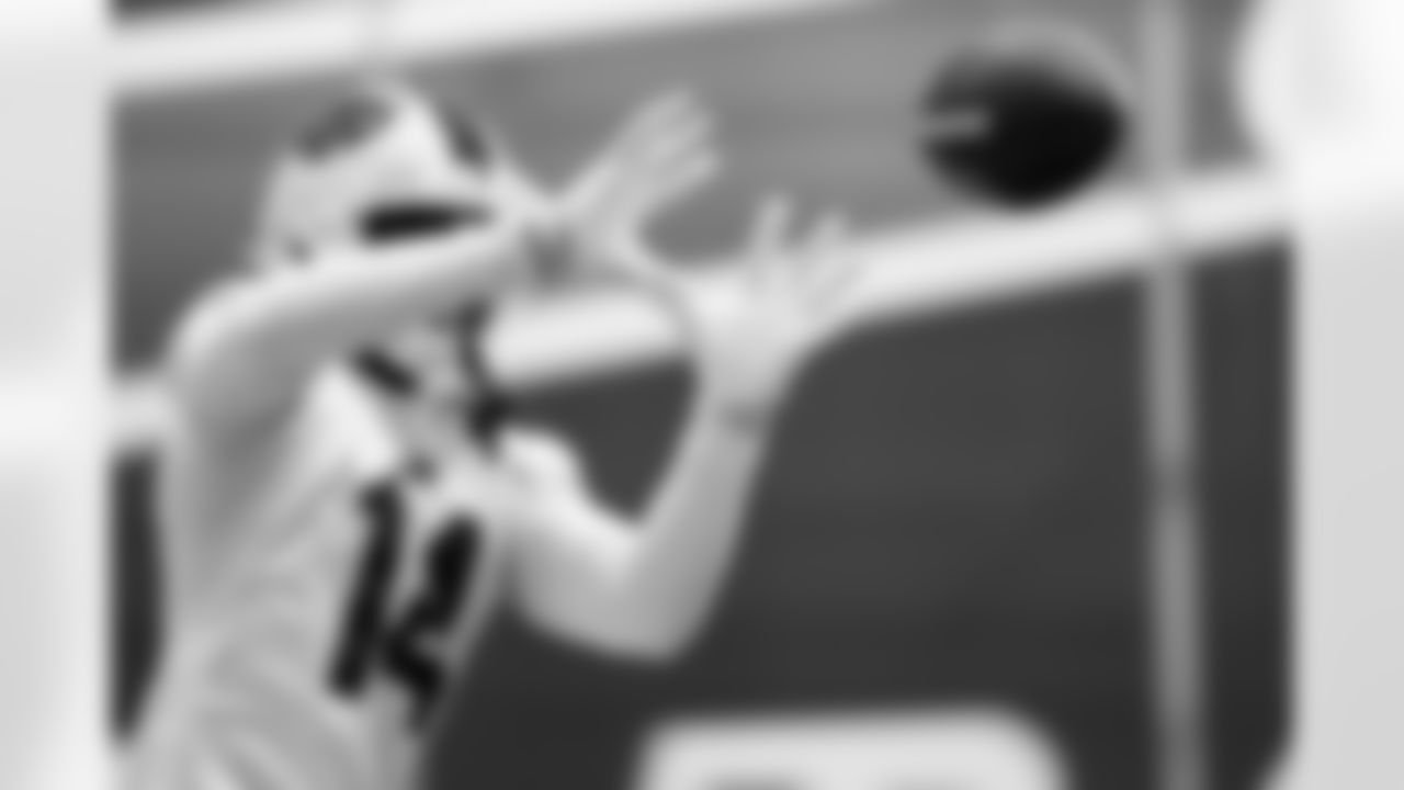 Tyrell Shavers (14). Buffalo Bills Week 16 Practice, December 18, 2025 at Buffalo Bills Training Center.