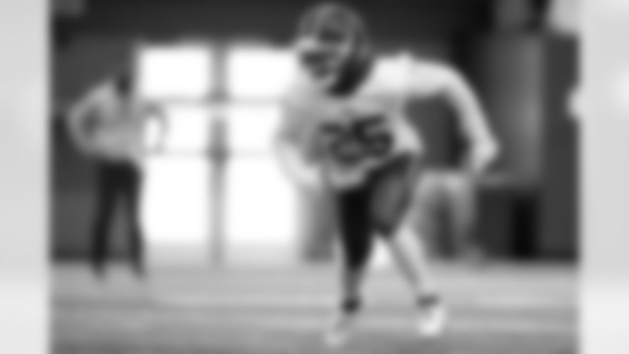 Darnell Savage (25). Buffalo Bills Week 18 practice, January 01, 2026 at Buffalo Bills Training Center.