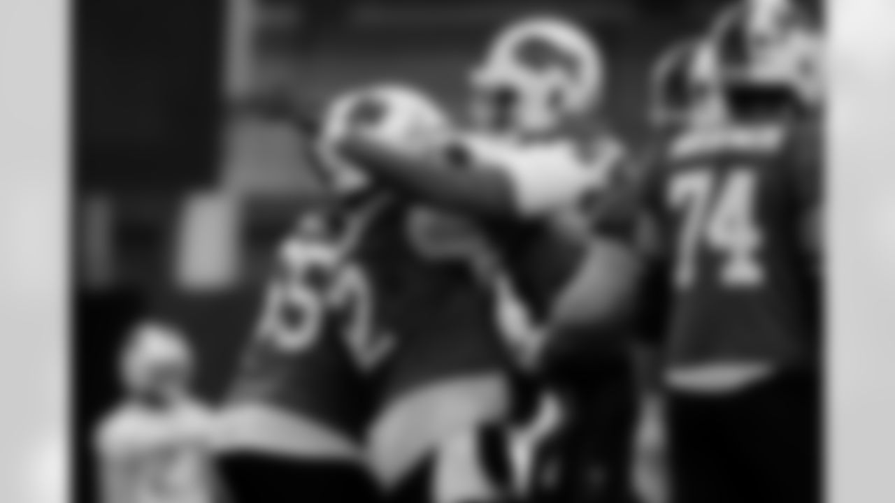 Deone Walker (96). Buffalo Bills Week 17 Practice, December 26, 2025 at Buffalo Bills Training Center.