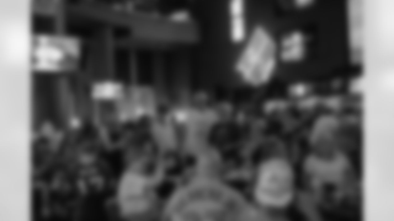 Bills v Patriots Watch Party, October 05, 2025 at Real Sports Bar & Grill in Toronto, Ontario, Canada.