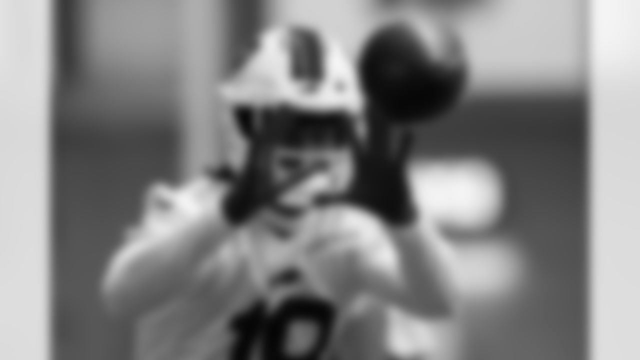 Brandin Cooks (18). Buffalo Bills Week 13 Practice, November 26, 2025 at Buffalo Bills Training Center.