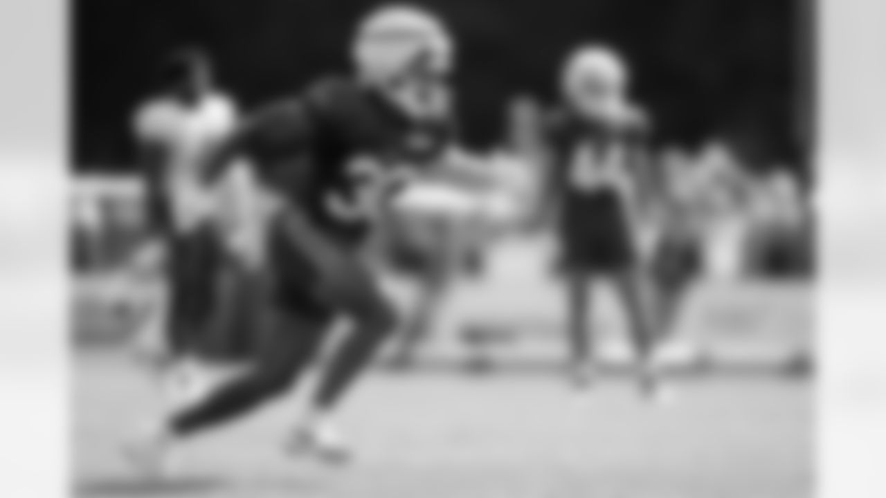 Wande Owens (30). Buffalo Bills Training Camp, July 29, 2025 at St. John Fisher University.