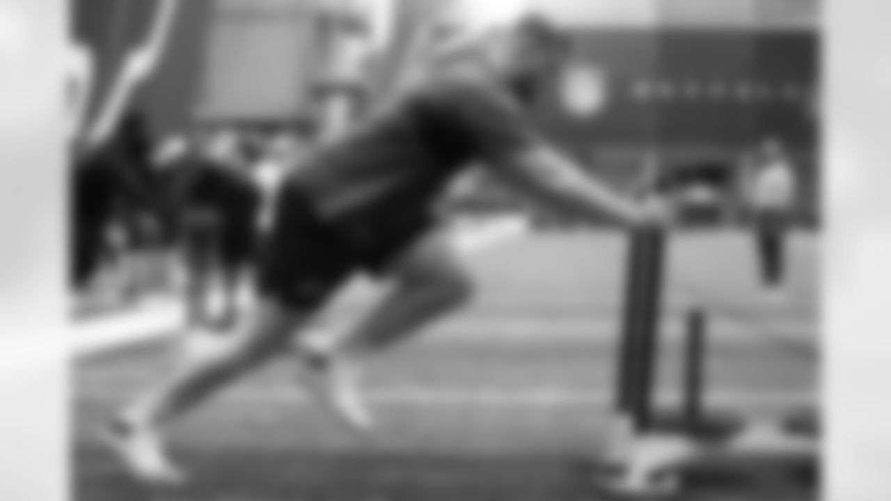 David Edwards. Buffalo Bills Phase One of voluntary off-season workouts, April 22, 2025 at the Buffalo Bills Training Center.