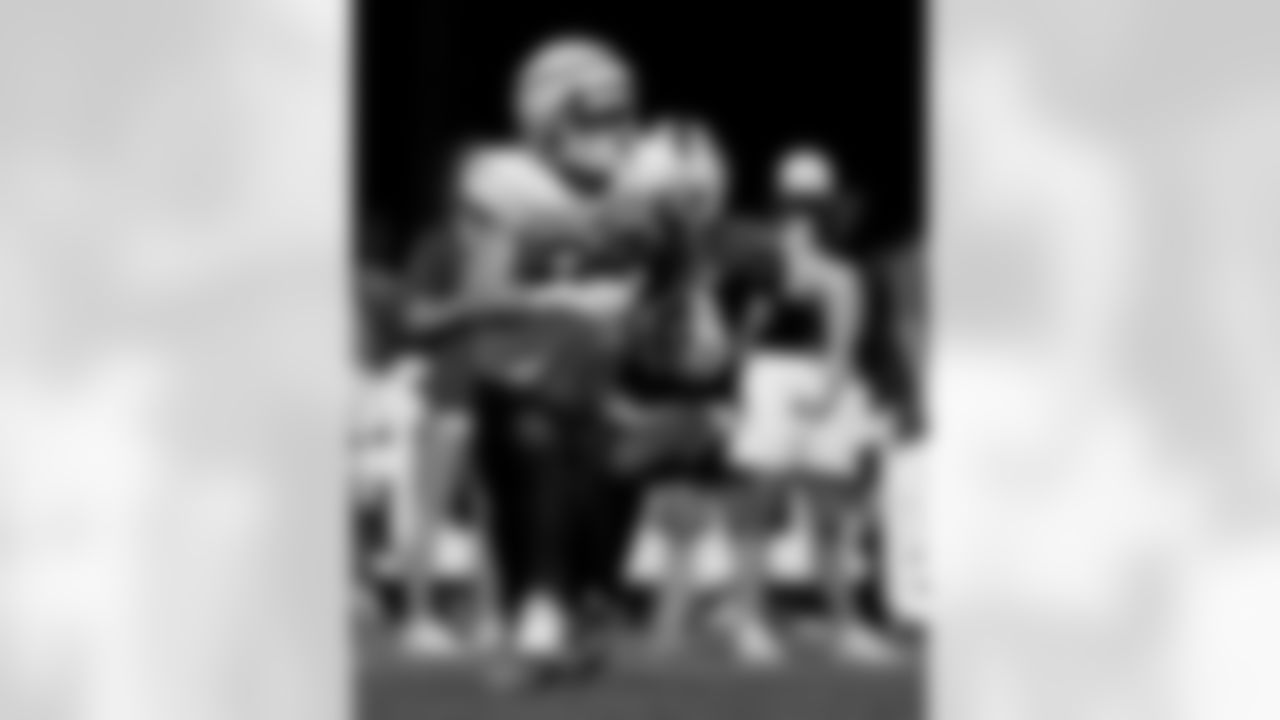 Stephen Gosnell (89). Buffalo Bills Training Camp, July 29, 2025 at St. John Fisher University.