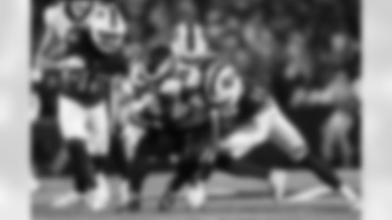 Dorian Williams (42), Shaq Thompson (45), Cole Bishop (24). Buffalo Bills vs Philadelphia Eagles, Regular Season, December 28, 2025 at Highmark Stadium.