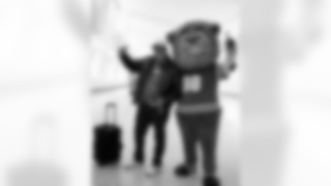 Buffalo Niagara International Airport Fan Send-Off to Jacksonville, January 09, 2026 at Buffalo Niagara International Airport.