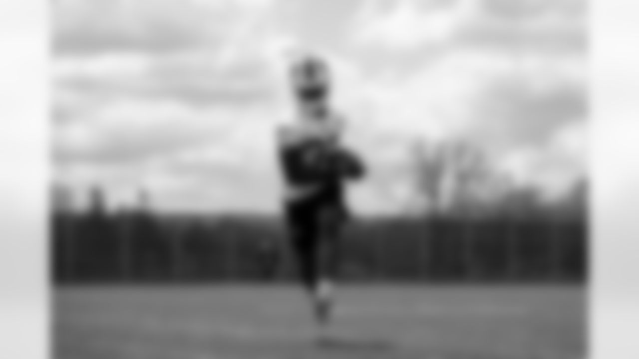 Te'Cory Couch. Buffalo Bills Rookie Minicamp, May 09, 2025 at the Buffalo Bills Training Center.