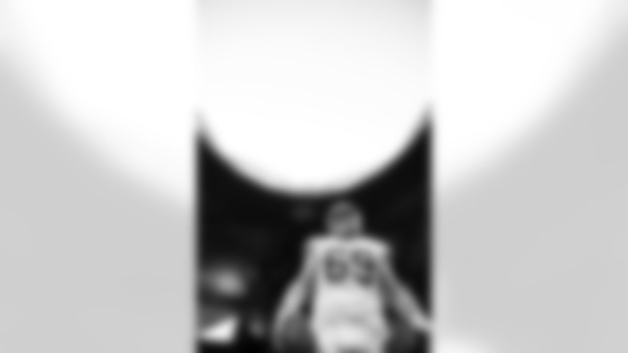 Reid Ferguson (69). Atlanta Falcons vs Buffalo Bills, Regular Season, October 13, 2025 at Mercedes-Benz Stadium.