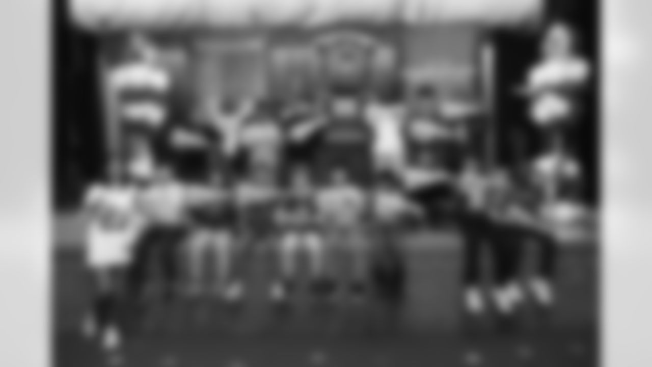 Billy Buffalo, DJ Milk, DJ Yes and Highmark host a Buffalo Bills pep rally for Heritage Heights Elementary students, November 14, 2025.