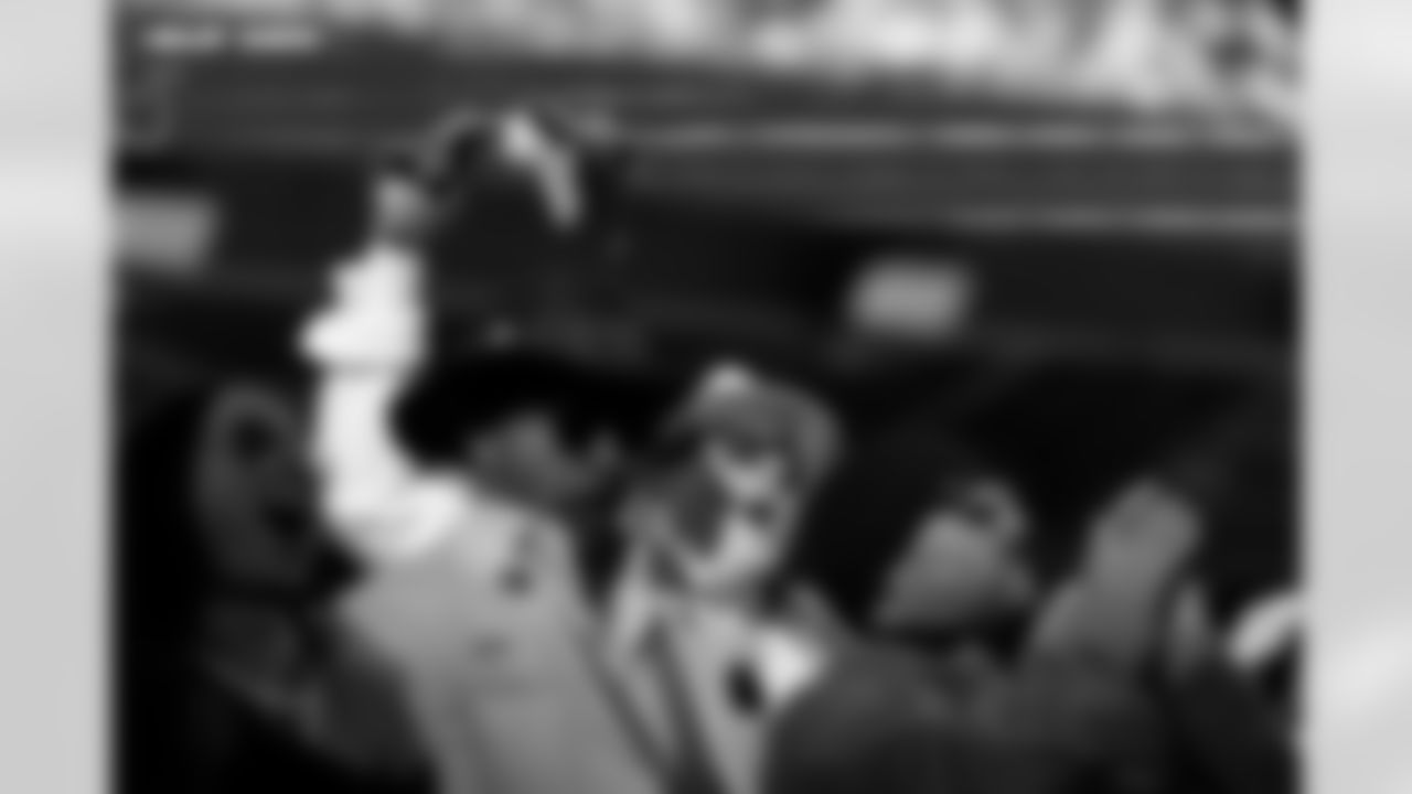 Denver Broncos fans cheer during the Broncos' Divisional Round playoff game against the Buffalo Bills at Empower Field at Mile High in Denver, Colorado on January 17, 2026. Photo by Gabriel Christus / Denver Broncos