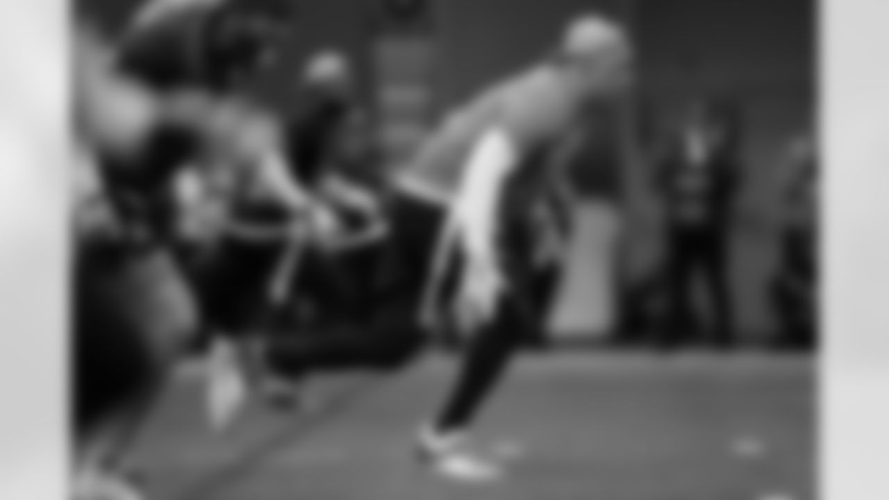 Denver Broncos offensive tackle Garett Bolles (72) blocks during the 2026 Pro Bowl Game on Tuesday, February 3, 2026 in San Francisco, California. (Kara Durrette/NFL)