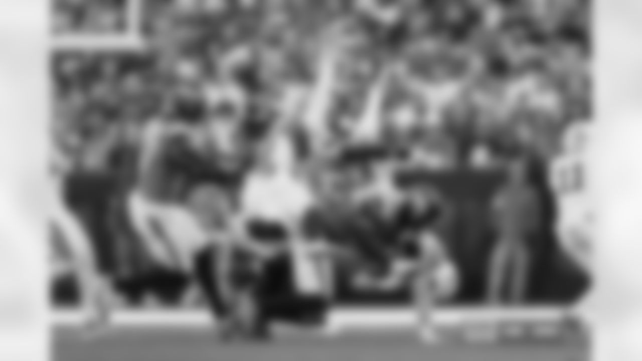 Alex Singleton and Pat Surtain II (2) during the Broncos' Week 15 game against the Green Bay Packers at Empower Field at Mile High in Denver, Colorado on December 14, 2025. Photo by Gabriel Christus / Denver Broncos