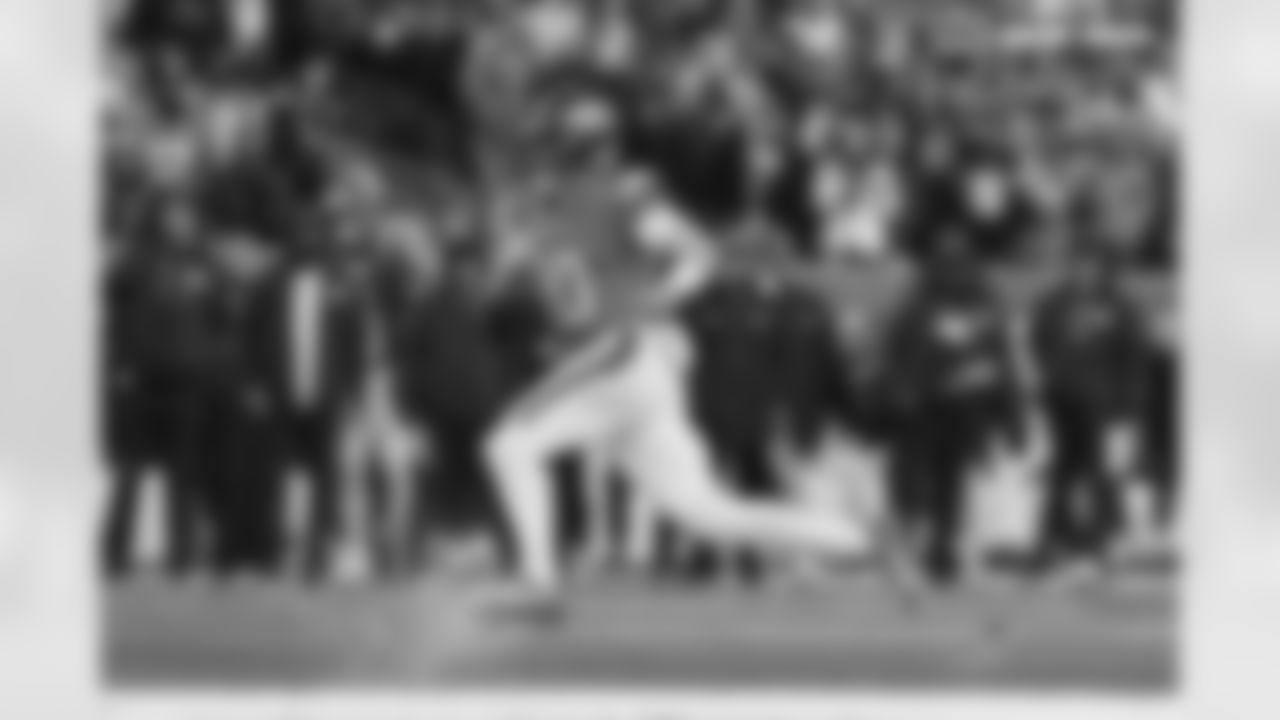 Bo Nix (10) during the Broncos' Divisional Round playoff game against the Buffalo Bills at Empower Field at Mile High in Denver, Colorado on January 17, 2026. Photo by Gabriel Christus / Denver Broncos