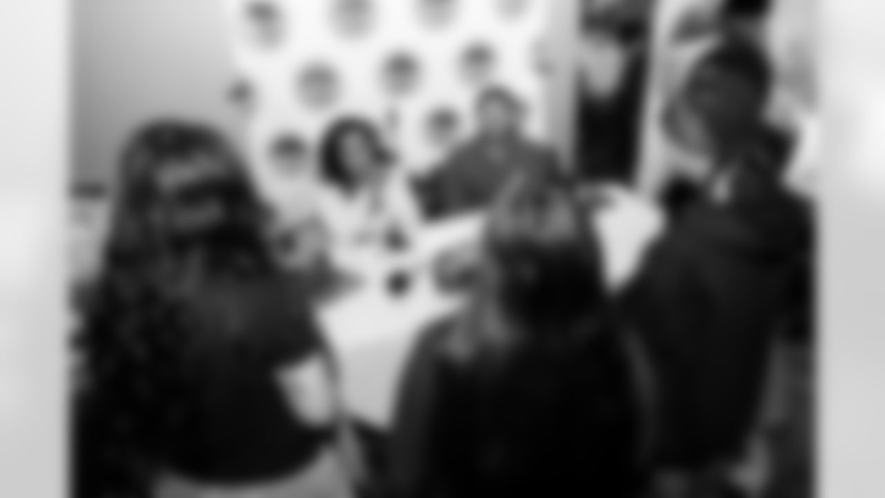 The Denver Broncos host Denver Public School's 8th Grade Career Fair at Empower Field at Mile High in Denver, Colorado on November 12, 2025. Photo by Ben Swanson / Denver Broncos