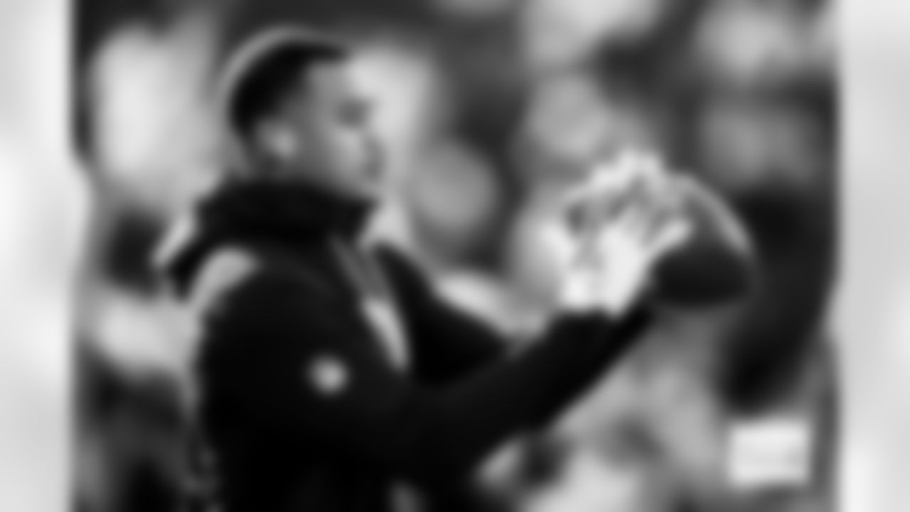 Pat Surtain II before the Broncos' Week 18 game against the Los Angeles Chargers at Empower Field at Mile High in Denver, Colorado on January 4, 2026. Photo by Ben Swanson / Denver Broncos